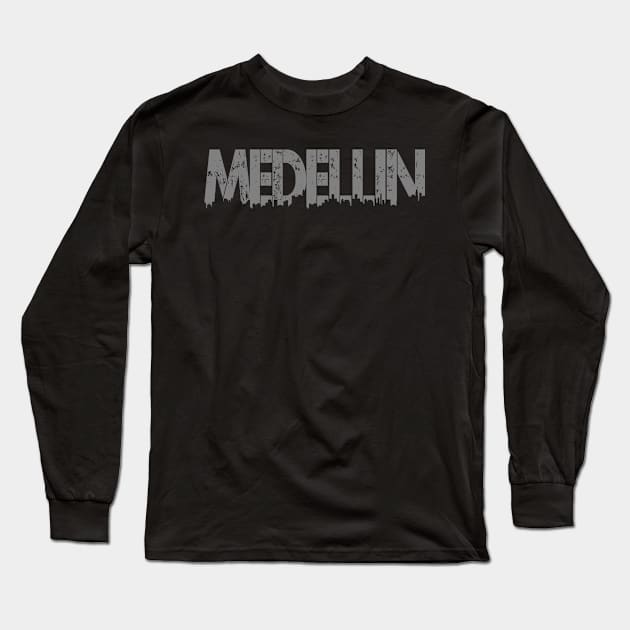 Medellin - Colombia - Bogota - Cali Long Sleeve T-Shirt by LenTauroPhoto